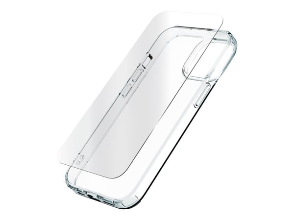 Zagg InvisibleShield Glass Elite 360 - Beskyttelsesboks for mobiltelefon - glass, polykarbonat - blank - for Apple iPhone 15