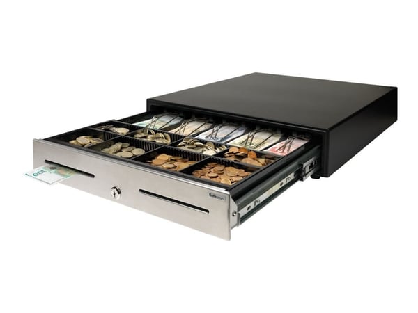 Safescan HD-4646S - Cash Drawer - svart, sølv