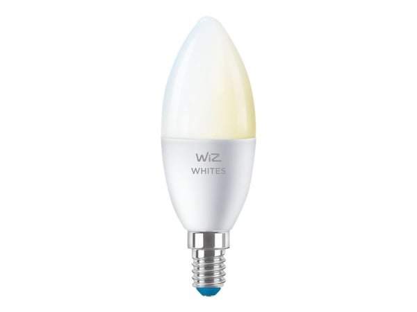 WiZ Connected - LED-lyspære - form: C37 - E14 - 4.9 W (ekvivalent 40 W) - klasse F - varm til kjølig hvitt lys - 2700-6500 K