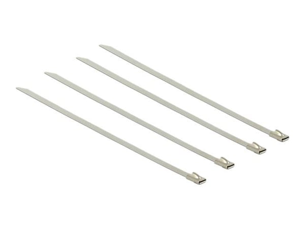 DeLOCK 18630, Ruostumaton teräs, 150 mm, 4,6 mm, 20 kpl
