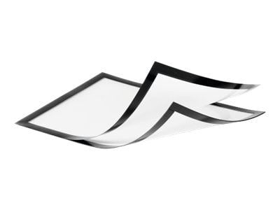 DURABLE DURAFRAME PLUS - Visningsram - ytmonterad - för A4 - magnetisk - svart (paket om 2)