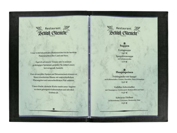 Sigel Design Paper DP263 - Pastellgrønn - A4 (210 x 297 mm) - 90 g/m² - 100 ark marmorert papir