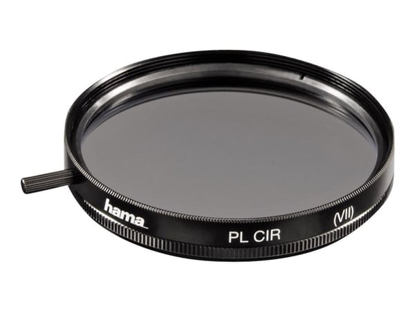 Hama - Filter - sirkulær polarisator - 58 mm - for Canon PowerShot Pro90 IS; Sony Cyber-shot DSC-F707, DSC-F717, DSC-F828