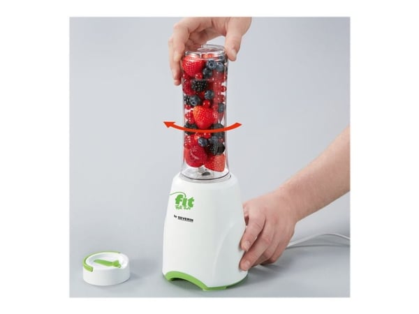 SEVERIN SM 3735 Mix & Go - Mikser - 600 ml - 300 W - hvit/grønn