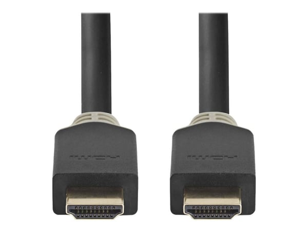 Nedis - HDMI-kabel med Ethernet - HDMI hann til HDMI hann - 10 m - skjermet - antrasitt - rund