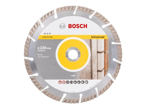 Bosch DIAMANTSKIVE STD UNIVERSAL 125X22,23mm Bosch DIAMANTSKIVE STD UNIVERSAL 125X22,23mm