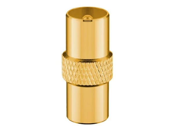 Wentronic 70461, 2 m, koaksiaali, koaksiaali, musta