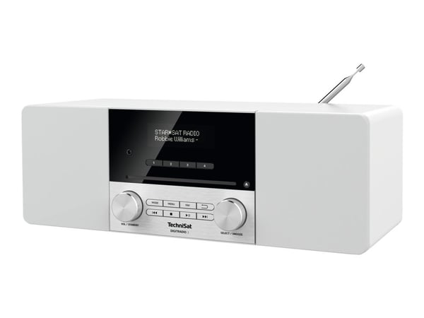TechniSat 3 - Lydsystem - 2 x 10 watt - hvit