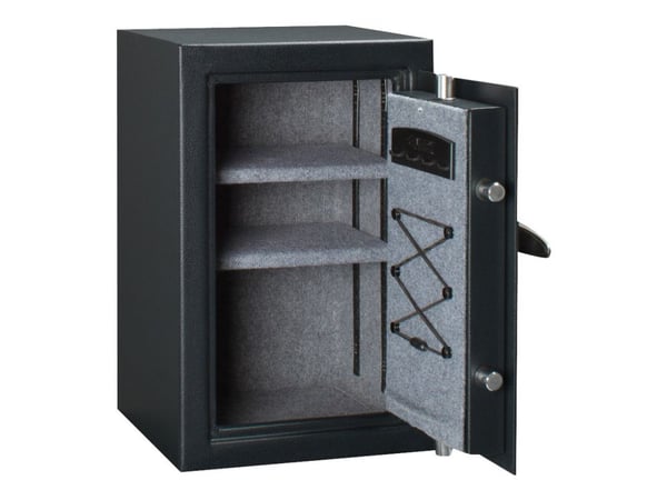 Master Lock Large No. T6-331ML - Sikker - 2 hyller - solid stål - svart