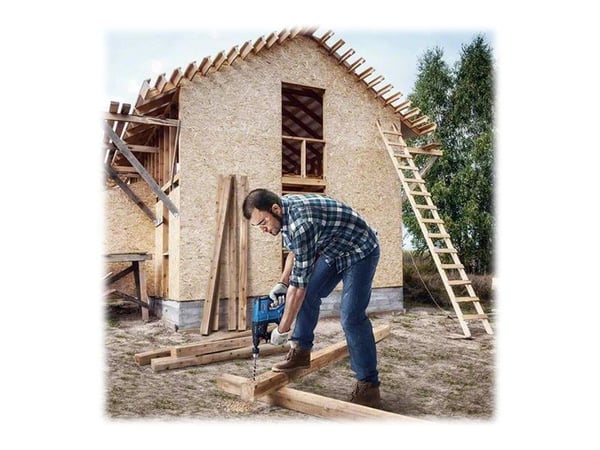 Bosch GBH 18V-21 Professional - Roterende hammer - trådløs - 3-modus - SDS-plus - 2 joule - 18 V - SOLO