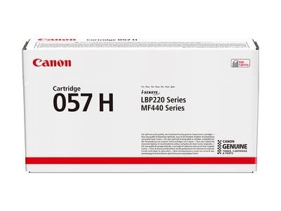 Canon 057 H - Høykapasitets - svart - original - tonerpatron - for ImageCLASS LBP228, LBP236, LBP237, MF455; i-SENSYS LBP233, LBP236, MF453, MF455