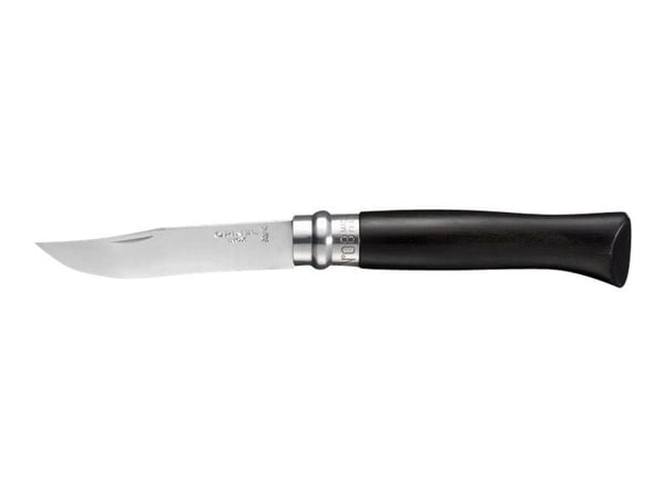 Opinel Tradition Luxury N°08 - Sammenleggbar kniv - 8.5 cm - kullsort