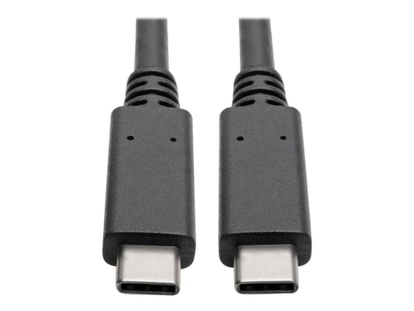 Eaton Tripp Lite Series USB-C Cable (M/M) - USB 3.2, Gen 2 (10 Gbps), 5A (100W) Rating, Thunderbolt 3 Compatible, 3 ft. (0.91 m) - USB-kabel - USB-...
