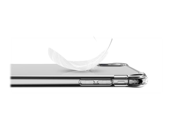 ITSKINS NANO // GEL Zero Gel - Baksidedeksel for mobiltelefon - Impacthane - gjennomsiktig - 6.5" - for Apple iPhone XS Max