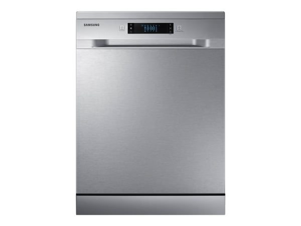 Samsung DW60M6050FS - Diskmaskin - bredd: 59.8 cm - djup: 60 cm - höjd: 84.5 cm - rostfritt stål