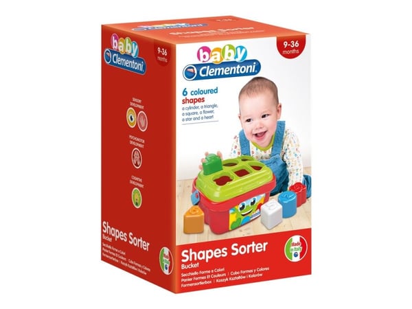 Clementoni baby - Shape Sorter bøtte