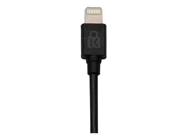 Kensington PowerBolt Car Charger - Bilstrømadapter - 12 watt - 2.4 A (Lightning) - svart