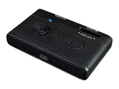 ICY DOCK EZ-adapter MB031U-1SMB - Lagringskontroll - 2,5", M.2 - M.2-kort / SATA 6 Gb/s - USB 3.2 (Gen 1) - sortering
