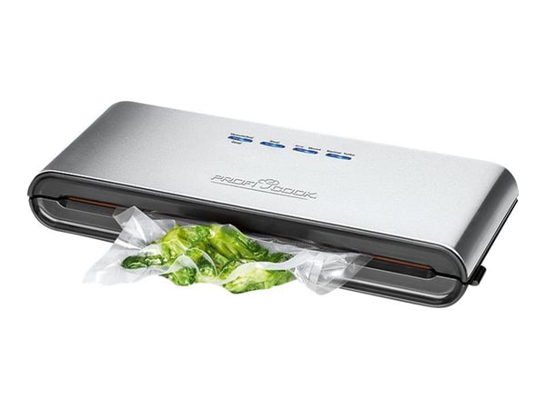 ProfiCook PC-VK 1080 - Vakuumposeforsegler - 120 W - rustfritt stål / svart