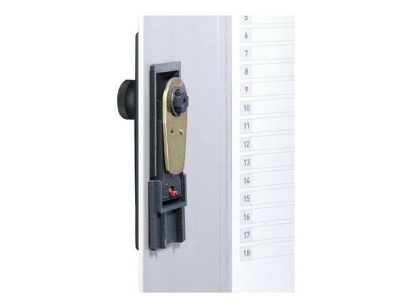 Nøgleskab Durable KEY BOX CODE 18 aluminium med 18 kroge og kodelås 302x118x280 mm