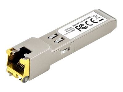 DIGITUS - SFP (mini-GBIC) transceivermodul - 1GbE - 100Base-TX, 1000Base-T, 10GBase-T - SFP (mini-GBIC) / RJ-45 - opp til 100 m