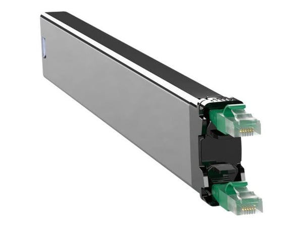 PATCHBOX 365 STP - Kobberkassett - uttrekkbar - CAT 6a - STP