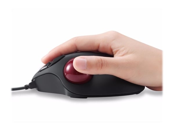 Perixx PERIMICE-517 - Mus - ergonomisk - høyrehendt - laser - 7 knapper - kablet - USB - svart