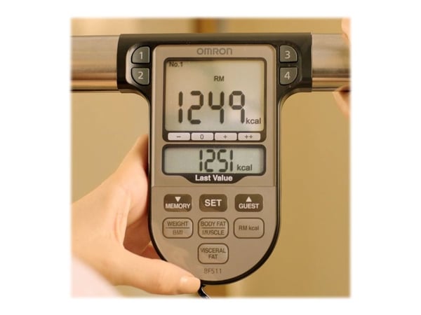 Omron Karada Scan BF511 - Badevekt - blå
