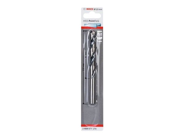 Bosch PointTeQ - Bor - for metall - bor - 10 mm - lengde: 133 mm