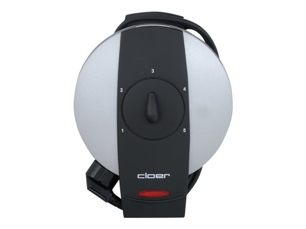 Cloer 1629 - Vaffelmaskin - 930 W - matt rustfritt stål