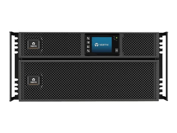 Liebert GXT5 - UPS (rackmonterbar/extern) - AC 230 V - 6000 Watt - 6000 VA - 16 x batteri - utgångskontakter: 6 - 5U