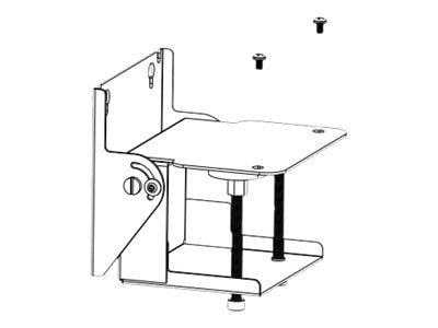 Elo - Monteringssett (monteringsplate, monteringsbrakett) - for Skjerm - skjermstørrelse: 10" - overflatemonterbar - for EloPOS System i2, i3, i5; ...