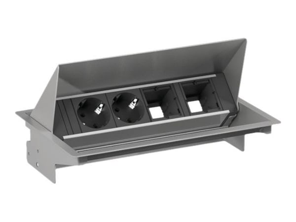 Bachmann CONEO - Pistorasia - tulo: GST18 - lähtöliittimet: 2 - 20 cm johto - metallinharmaa, RAL 9006
