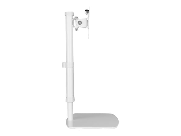 TECHly DESK 100 - Stativ - frittstående - for Skjerm - hvit - skjermstørrelse: 17"-27" - skrivebord
