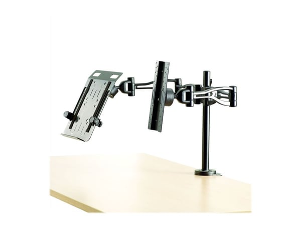 Fellowes Professional Series Laptop Accessory Arm - Monteringskomponent (laptophylle, skjermplate) - for skjerm / notebook - armmonterbar Fellowes Professional Series Laptop Accessory Arm - Monteringskomponent (laptophylle, skjermplate) - for skjerm / notebook - armmonterbar