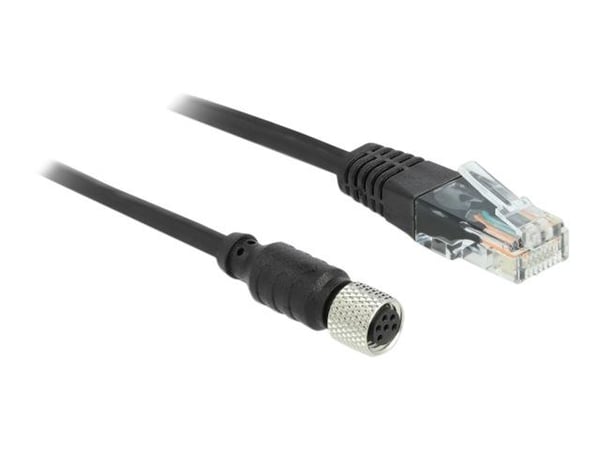 Navilock - GPS-kabel - 6-stifts M8 (hunn) til RJ-45 (hann) - 2.8 m - svart