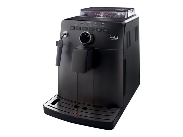 Gaggia Naviglio HD8749 - Automatisk kaffekokare med mjölkskummare - 15 bar - svart