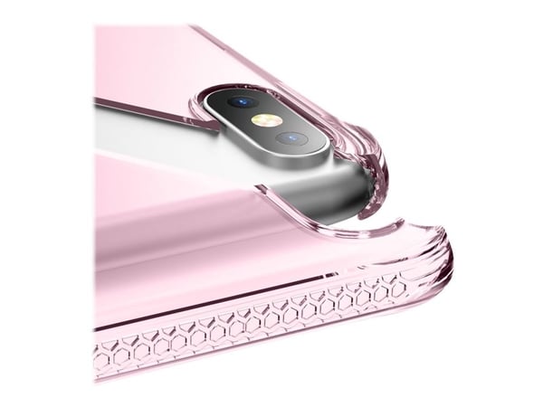 ITSKINS NANO // GEL Zero Gel - Baksidedeksel for mobiltelefon - termoplast-polyuretan (TPU), Impacthane - gjennomsiktig, Lys lyserød - 5.8" - for A...