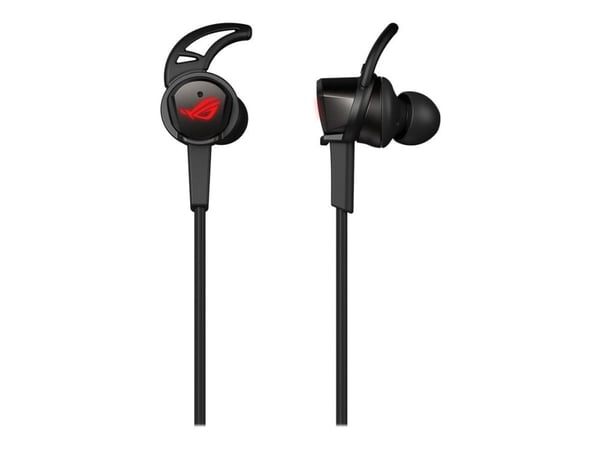 ASUS ROG Cetra - True wireless-hörlurar med mikrofon - inuti örat - Bluetooth - aktiv brusradering - ljudisolerande - månskensvit