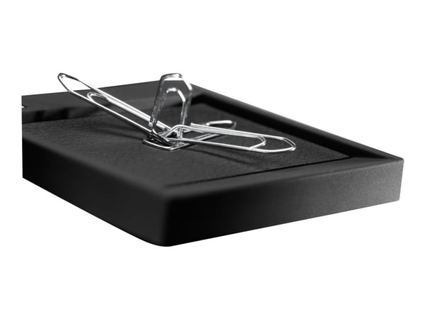 cintano: S - Clipsdispenser - plast, kunstlær - svart, safir