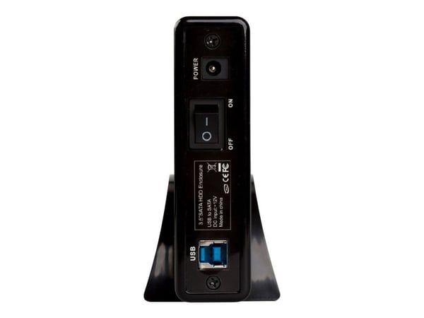 i-Tec MySafe Advance - Lagringspakning - 3,5" - SATA 6Gb/s - USB 3.0 - sort