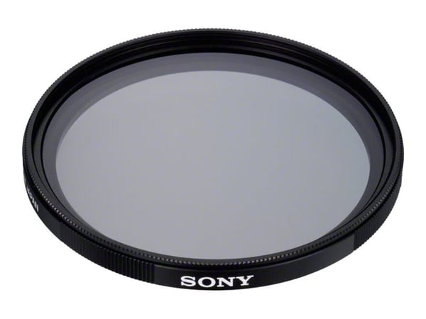 Sony VF-55CPAM2 - Filter - cirkulär polarisator - 55 mm - för Sony SAL18552, SAL35F18, SAL85F28, SEL1670, SEL18135, SEL2870, SEL50M28; Handycam FDR...