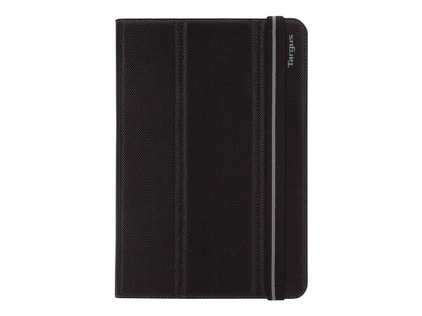 Targus Fit-N-Grip Universal - Flipomslag til tablet/eBook-læser - polyuretan - sort - 8"