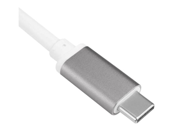 SilverStone EP08 - Extern videoadapter - USB-C 3.1 - HDMI - träkol