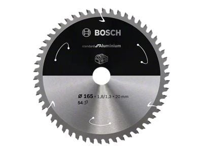 Bosch RUNDSAVKLKLINGE ACCU STD ALU 165X20MM 54T