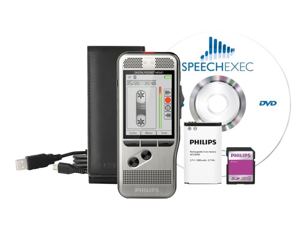 Philips Pocket Memo DPM7200 - Taleopptaker - 200 mW