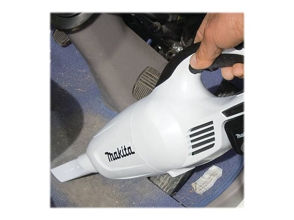 Makita DCL180ZW - Støvsuger - håndholdt - uten pose - hvit