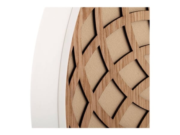 Nextime Sun Small - Klokke - kvarts - veggmonterbar - 35 cm - beige