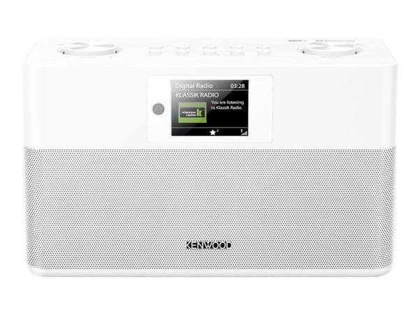 Kenwood CR-ST80DAB DAB-radioradio Hvid