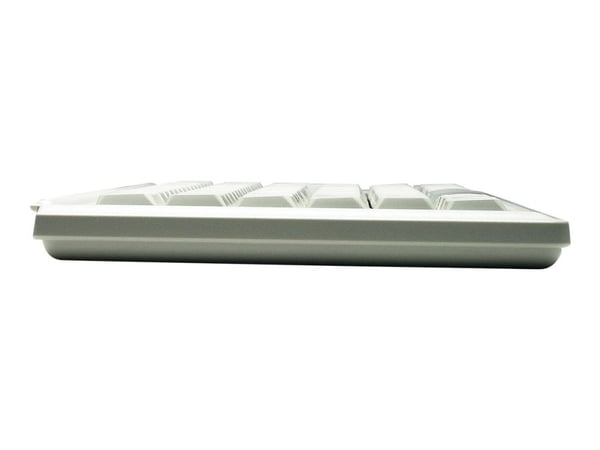CHERRY Compact-Keyboard G84-4400 - Tastatur - PS/2 - Fransk - lysegrå
